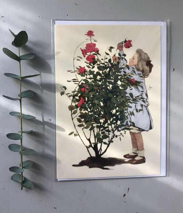 Vintage Rose Card