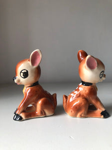 Vintage ‘Bambi’ Salt & Pepper Shakers