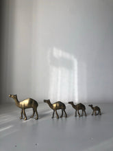 Load image into Gallery viewer, Set of Vintage Brass camels