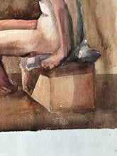 Load image into Gallery viewer, Original Watercolour, 1930s Nude