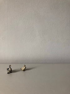 NEW - Pair of lead Birds