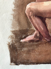 Load image into Gallery viewer, Original Watercolour, 1930s Nude
