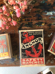 Box of matches, Anchor