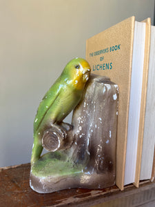 Vintage Budgie Bookends
