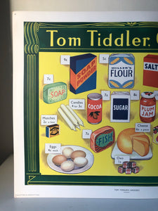 Original 1950s School Poster, ‘Tom Tiddler'