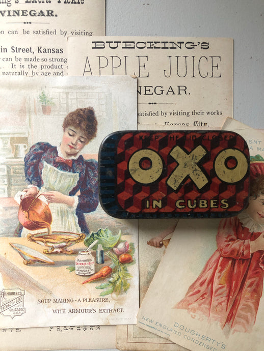 Small Vintage Oxo Tin