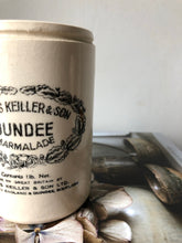 Load image into Gallery viewer, Vintage Dundee Marmalade Jar