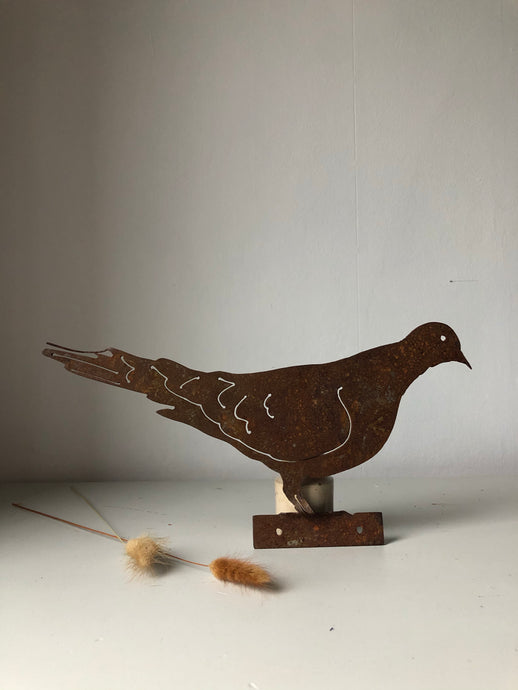 Rustic Pigeon Wall Decal