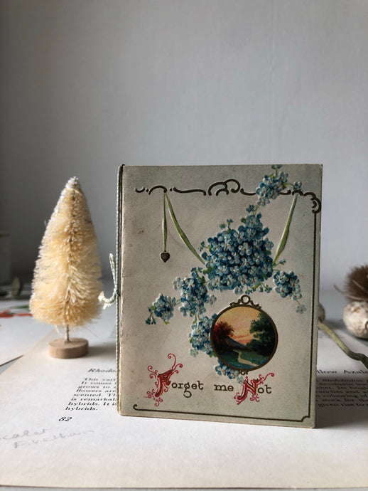 Antique 'Forget me Not' Card
