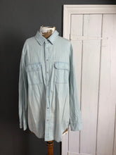 Load image into Gallery viewer, Preloved Denim Shirt with Embroidery