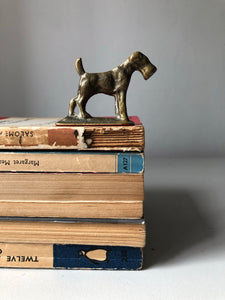 Vintage Brass Terrier