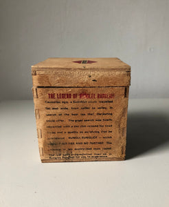 NEW - Vintage Wooden Tea Box