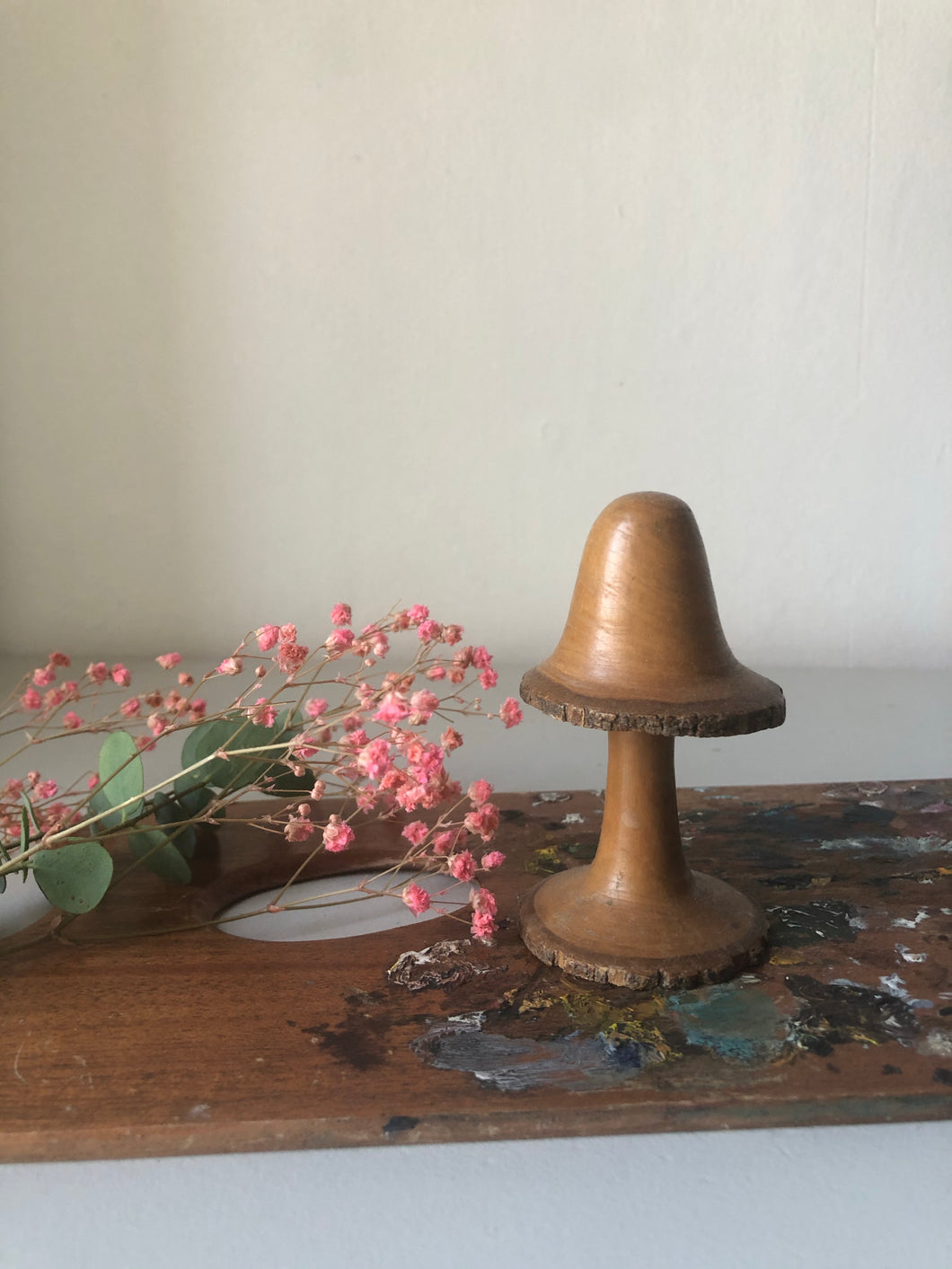 Vintage Treen Decorative Mushroom