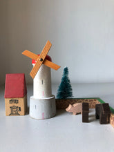 Load image into Gallery viewer, 1950s German Wooden Christmas Village Set