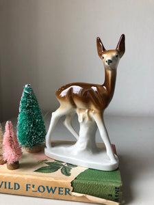 Vintage porcelain Deer / Fawn