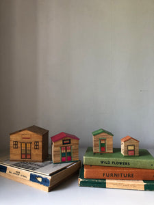 Vintage Wooden Nesting Houses