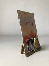 Load image into Gallery viewer, Vintage Brass Cat letter Rack