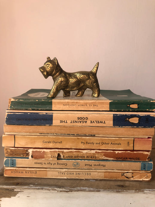 Vintage Brass Terrier