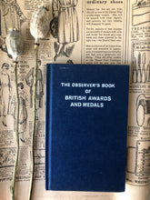 Load image into Gallery viewer, Vintage Observer Book British Awards