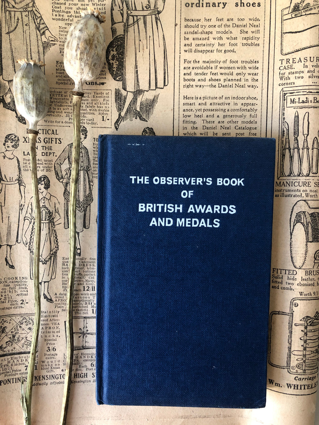 Vintage Observer Book British Awards