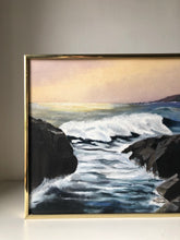 Load image into Gallery viewer, Vintage Seascape Painting