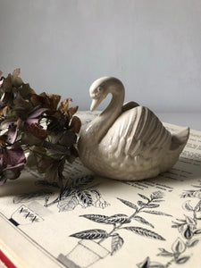Small Vintage Swan Pottery