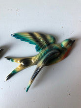Load image into Gallery viewer, 1940s Enamel Swallows