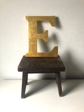 Load image into Gallery viewer, Gold Letter ‘E’