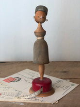 Load image into Gallery viewer, Vintage Wooden Mannequin Tape Measure Doll