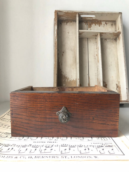 Small Vintage wooden Drawer