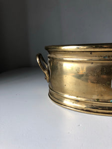 Vintage Brass Planter