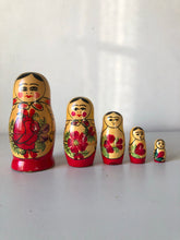 Load image into Gallery viewer, Vintage Russian Nesting Dolls