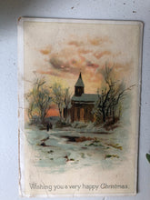 Load image into Gallery viewer, Antique Christmas Card