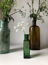Load image into Gallery viewer, Antique Medicine Bottle, Green