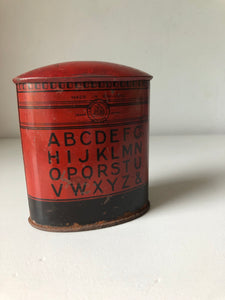 Vintage Post Box Money Tin