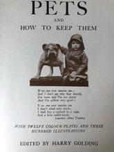 Load image into Gallery viewer, 1930s Book about Pets