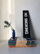 Load image into Gallery viewer, Vintage ‘No Smoking’ sign in black