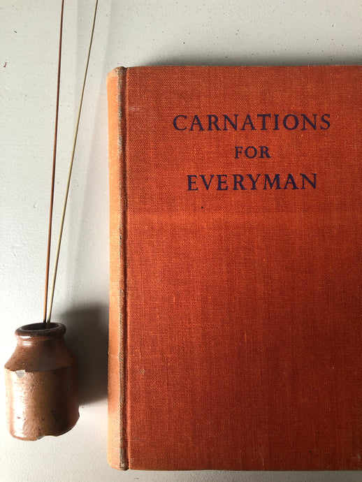 1930s Carnations For Everyman book