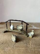 Load image into Gallery viewer, Set of Antique Lead Ducks