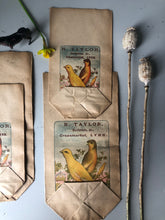 Load image into Gallery viewer, Pair of Vintage Bird Seed Packets