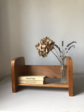 Load image into Gallery viewer, Small Wooden Table Top Bookshelf