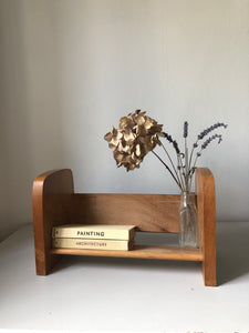 Small Wooden Table Top Bookshelf