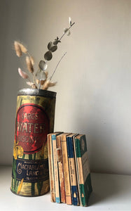 Antique ‘Water Biscuits’ tin packaging