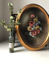 Load image into Gallery viewer, Vintage floral painting