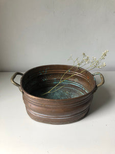 Vintage Copper Planter