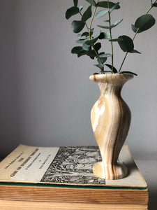Vintage Onyx Miniature Vase