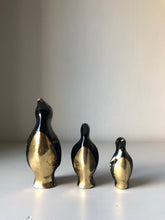 Load image into Gallery viewer, 1940&#39;s Brass Penguin Family