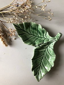 Vintage Leaf Dish