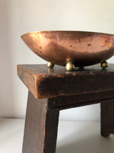 Load image into Gallery viewer, Copper and Brass Trinket Dish