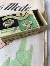 Load image into Gallery viewer, Vintage Match Box with Soap Advert